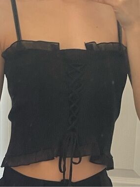 Lianox Black Tube Top/Camisole